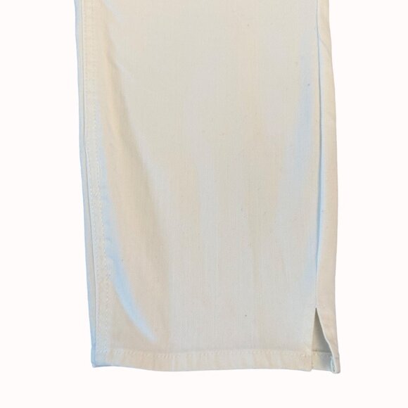 Westbound Skinny Crop Pants Size 16 High Rise White Stretch Tummy Control Slimmi - Picture 3 of 15